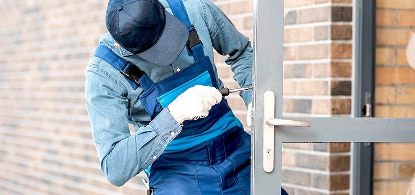 Pivot Storefront Door Locks Installation in South Pasadena, California