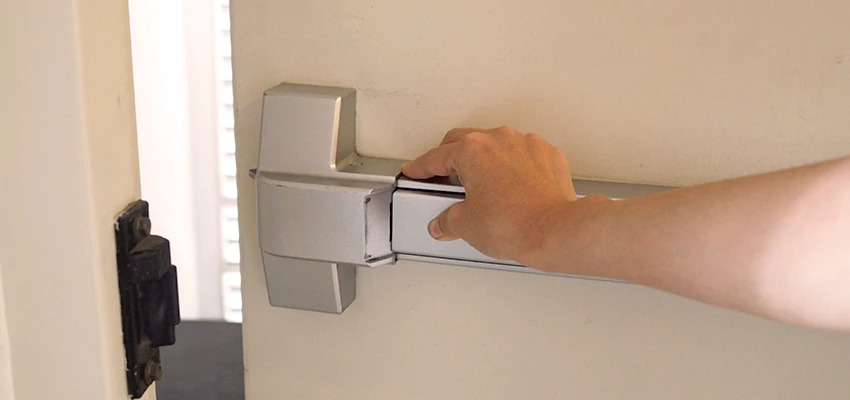 Roller Gate Panic Bar Installation in South Pasadena, California